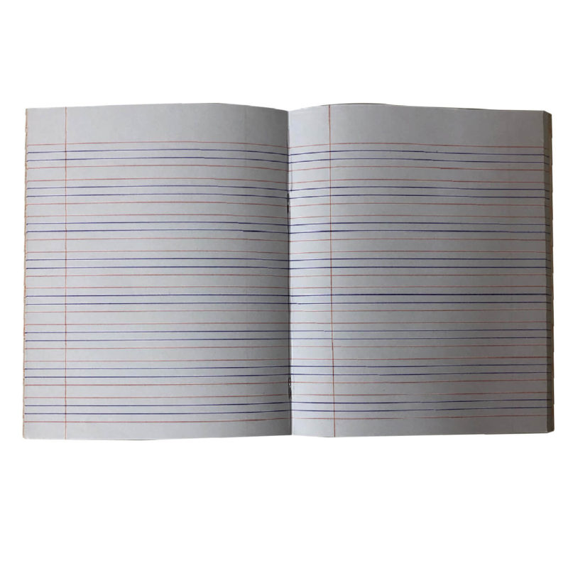 76 pages Red and Blue Line with Gap Note Books Soft Bound (A5) - Schoolmate